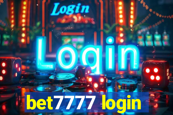 bet7777 login